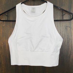 Lululemon white sports bra size 4